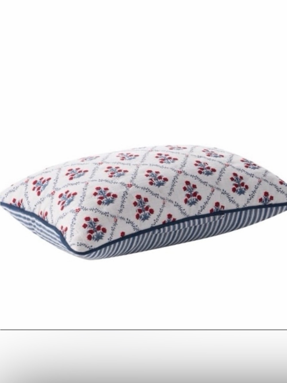 MY TEXAS HOUSE NWT reversible Poppy Trellis
Decorative Pillow 19" x13” - Picture 3 of 9